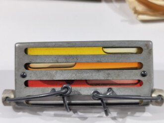 Luftblasen- Viskosimeter Wehrmacht, in der originalen Umverpackung, Gummi weich