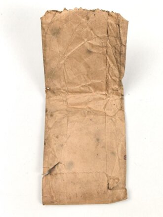 Papiertüte " 25 Stück Staubschutzbeutel für MG34", Hersteller hlp 1944, dazu zwei ebensolche