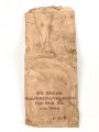 Papiertüte " 25 Stück Staubschutzbeutel für MG34", Hersteller hlp 1944, dazu zwei ebensolche