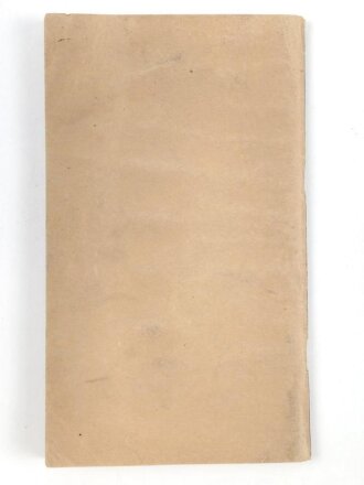 U.S. Army WWII, "Handbook of the Thompson Submachine Gun Modell 1928" 58 pages, good condition