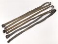 Drei Stück Webriemen Wehrmacht. Länge je etwa 115cm