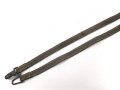 Trageriemen Wehrmacht, Breite knapp über 2cm, Gesamtlänge mit Metallbeschlägen etwa 170cm