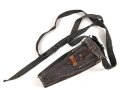Tasche zum Gewehr Granat Gerät für k98 der Wehrmacht. Extrem seltene Variante aus blauem Webleinen. Getragenes Stück in gutem Zustand, ursprünglich nicht zugehöriger "Trageriemen"