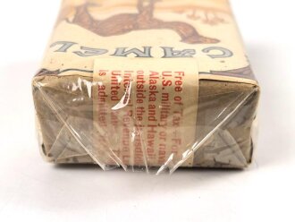 U.S. Army WWII, unopened "Camel" Cigarette pack , tax free for military use
