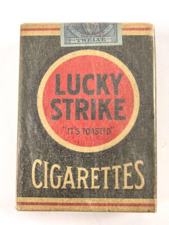 U.S. Army WWII, unopened "Lucky Strike"...