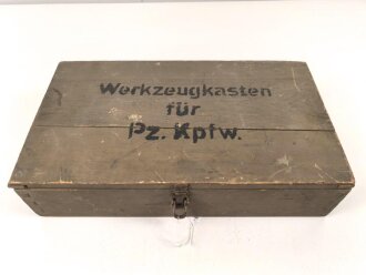 Werkzeugkasten für Panzerkampfwagen der Wehrmacht....