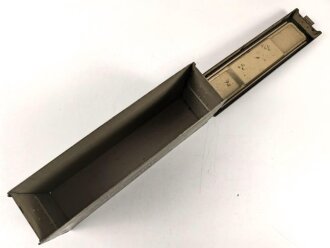 Kasten "Werkzeug" Wehrmacht, für den kleinen Waffenmeister Werkzeugsatz. Originallack, ungereinigtes Stück