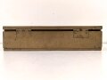 Werkzeugkasten I für ein Fahrzeug der Wehrmacht. Maße 23 x 40 x 10cm. Originallack, ungereinigt