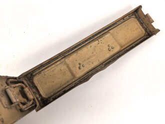 Kasten "Oel" Patronenkasten Wehrmacht. Originallack, ungereinigtes Stück, datiert 1944
