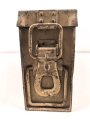 Kasten "Oel" Patronenkasten Wehrmacht. Originallack, ungereinigtes Stück, datiert 1944