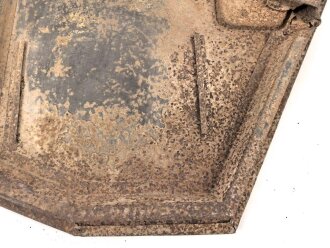 Fahrzeugtür Wehrmacht. Originallack, ungereinigtes Stück, Höhe 62cm