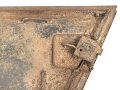 Fahrzeugtür Wehrmacht. Originallack, ungereinigtes Stück, Höhe 62cm