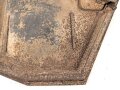 Fahrzeugtür Wehrmacht. Originallack, ungereinigtes Stück, Höhe 62cm