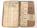 1. Weltkrieg, Militärpaß und Soldbuch eines Angehörigen zunächst Infanterie Regiment 163.. Ostfeldzug.