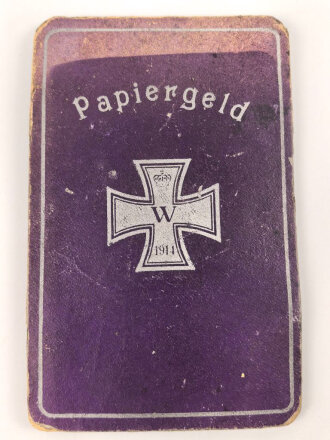 1. Weltkrieg, Patriotische Papiergeldhülle