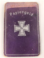1. Weltkrieg, Patriotische Papiergeldhülle