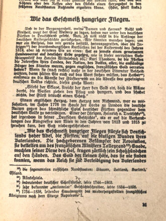 "Reichstagsabgeordneter Alwin Saenger gegen Grafen von Westarp -  Rede zum Volksentscheid" 15 Seiten, über DIN A5, gebraucht