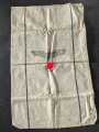 Grosser Sack für Heeresverpflegung der Wehrmacht. gebraucht, ungereinigt, datiert 1940