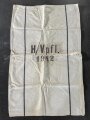 Grosser Sack für Heeresverpflegung der Wehrmacht. gebraucht, ungereinigt, datiert 1942