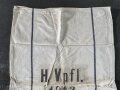 Grosser Sack für Heeresverpflegung der Wehrmacht. gebraucht, ungereinigt, datiert 1942
