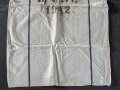 Grosser Sack für Heeresverpflegung der Wehrmacht. gebraucht, ungereinigt, datiert 1942