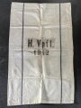 Grosser Sack für Heeresverpflegung der Wehrmacht. gebraucht, ungereinigt, datiert 1942