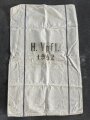 Grosser Sack für Heeresverpflegung der Wehrmacht. gebraucht, ungereinigt, datiert 1942