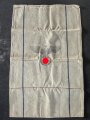 Grosser Sack für Heeresverpflegung der Wehrmacht. gebraucht, ungereinigt, datiert 1938
