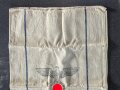 Grosser Sack für Heeresverpflegung der Wehrmacht. gebraucht, ungereinigt, datiert 1938