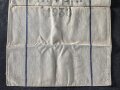 Grosser Sack für Heeresverpflegung der Wehrmacht. gebraucht, ungereinigt, datiert 1938