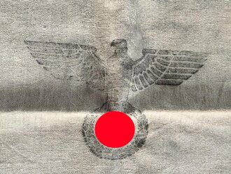 Grosser Sack für Heeresverpflegung der Wehrmacht. gebraucht, ungereinigt, datiert 1938