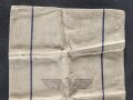 Grosser Sack für Heeresverpflegung der Wehrmacht. gebraucht, ungereinigt, datiert 1938