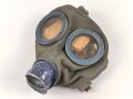 Gasmaske Modell 1930 Wehrmacht. Ungebrauchtes Stück , Hersteller hnr, datiert 1944, Originallack, ungereinigt