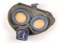 Gasmaske Modell 1930 Wehrmacht. Ungebrauchtes Stück , Hersteller hnr, datiert 1944, Originallack, ungereinigt