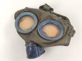 Gasmaske Modell 1930 Wehrmacht. Ungebrauchtes Stück , Hersteller hnr, datiert 1944, Originallack, ungereinigt