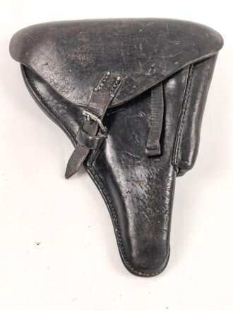 Koffertasche zur Pistole P08 der Wehrmacht, datiert 1937....