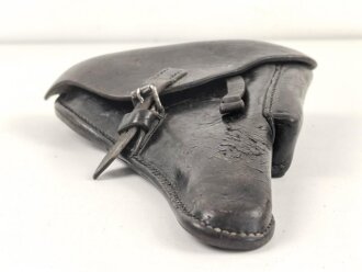 Koffertasche zur Pistole P08 der Wehrmacht, datiert 1937....