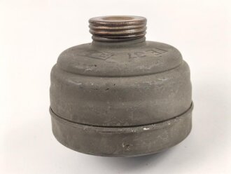Gasmaskenfilter, Filtereinsatz 37 Wehrmacht. Sehr guter...