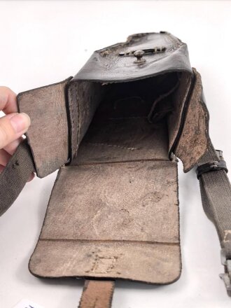 Tasche zum Gewehr Granat Gerät zum k98 der Wehrmacht Ungebraucht, Lagerspuren, Hersteller dkk43