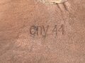 Magazintasche Wehrmacht für 2 Magazine K43 / G43. Hersteller cny 1944. Ungereinigt
