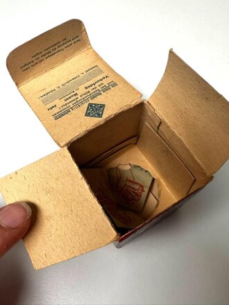 Stahlröhre Telefunken Originalverpackung DL11, leer