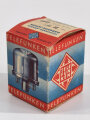 Stahlröhre Telefunken Originalverpackung DL11, leer