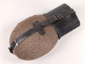 Feldflasche Wehrmacht, durchgängig SSL36 gestempelt, guter Zustand