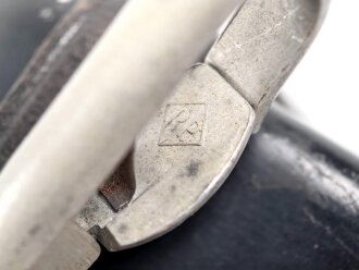 Feldflasche Wehrmacht, durchgängig SSL36 gestempelt, guter Zustand