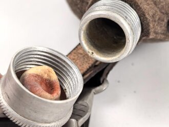 Feldflasche Wehrmacht, durchgängig SSL36 gestempelt, guter Zustand
