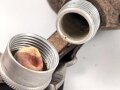 Feldflasche Wehrmacht, durchgängig SSL36 gestempelt, guter Zustand