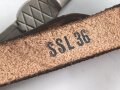Feldflasche Wehrmacht, durchgängig SSL36 gestempelt, guter Zustand