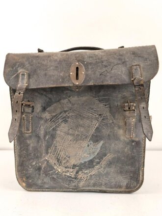 Motorrad Packtasche Wehrmacht. Ausführung in Leder,...