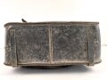Motorrad Packtasche Wehrmacht. Ausführung in Leder, ungereinigtes Stück