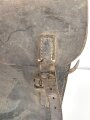 Motorrad Packtasche Wehrmacht. Ausführung in Leder, ungereinigtes Stück